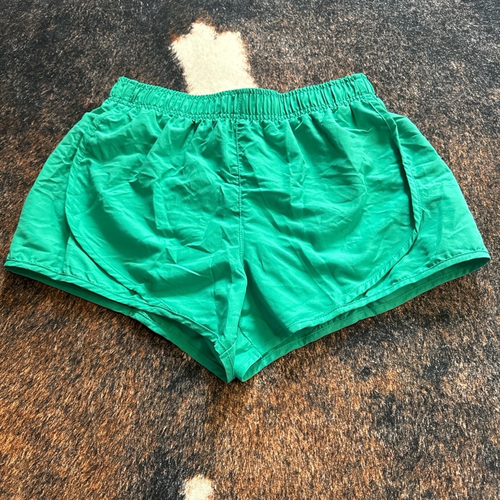 Vibrant Green Women's Athletic Shorts